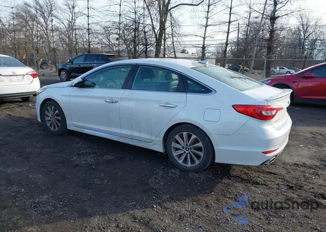 2017 Hyundai Sonata Sport из США, поврежденный, VIN 5NPE34AF5HH467811
